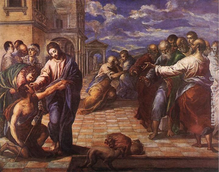 El Greco Christ Healing the Blind